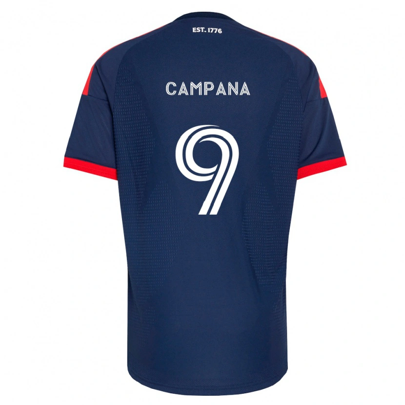 Danxen Herren Leonardo Campana #9 Königsblau Rot Weiß Heimtrikot Trikot 2026/27 T-Shirt Österreich