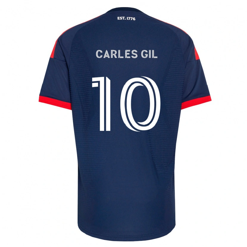 Danxen Herren Carles Gil #10 Königsblau Rot Weiß Heimtrikot Trikot 2026/27 T-Shirt Österreich