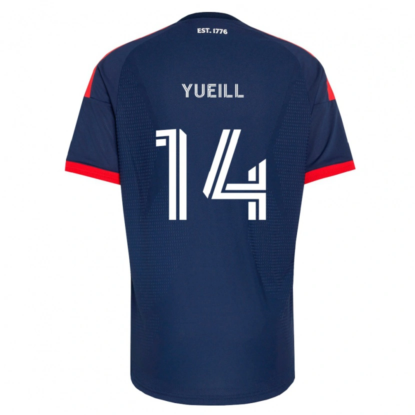 Danxen Herren Jackson Yueill #14 Königsblau Rot Weiß Heimtrikot Trikot 2026/27 T-Shirt Österreich