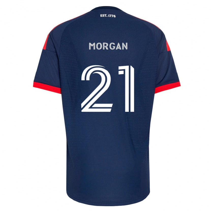 Danxen Herren Myles Morgan #21 Königsblau Rot Weiß Heimtrikot Trikot 2026/27 T-Shirt Österreich
