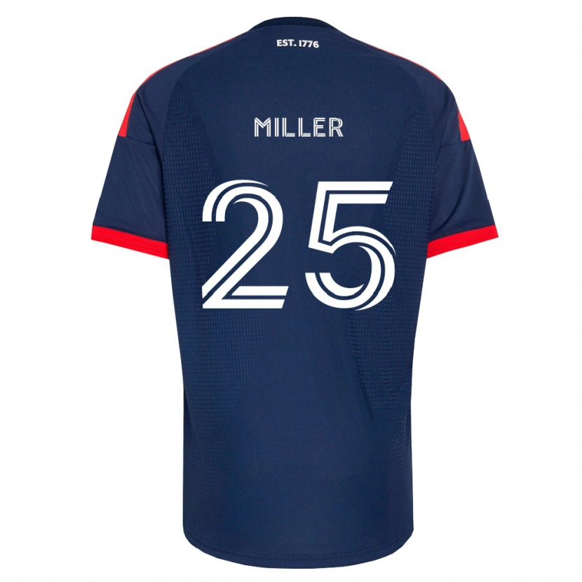 Danxen Herren Peyton Miller #25 Königsblau Rot Weiß Heimtrikot Trikot 2026/27 T-Shirt Österreich