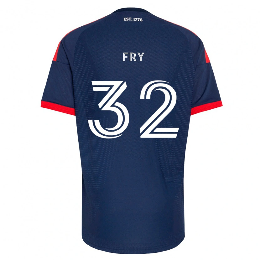 Danxen Herren Malcolm Fry #32 Königsblau Rot Weiß Heimtrikot Trikot 2026/27 T-Shirt Österreich