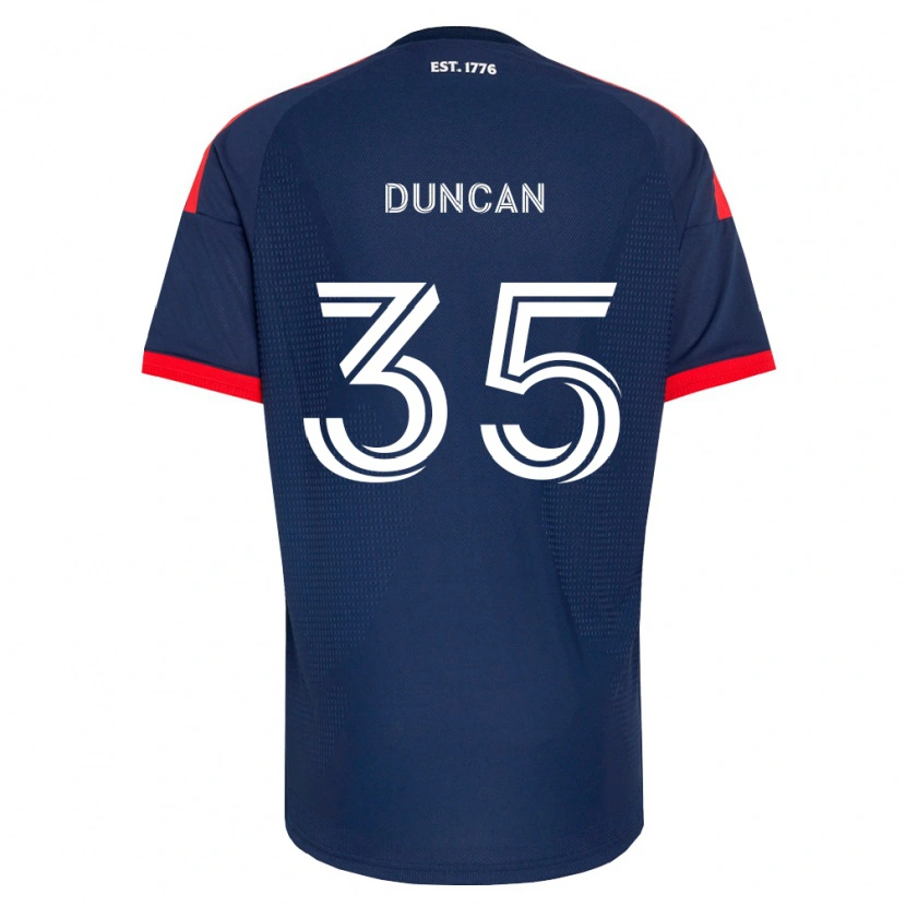Danxen Herren Nakye Greenidge-Duncan #35 Königsblau Rot Weiß Heimtrikot Trikot 2026/27 T-Shirt Österreich