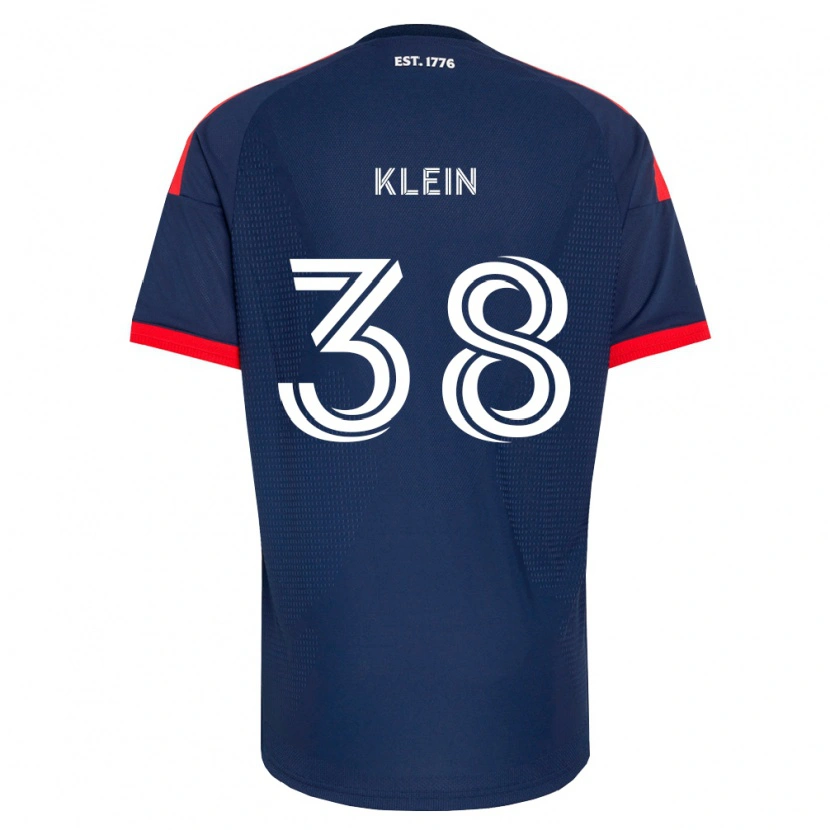 Danxen Herren Eric Klein #38 Königsblau Rot Weiß Heimtrikot Trikot 2026/27 T-Shirt Österreich