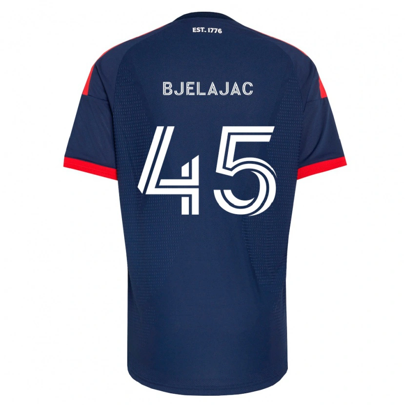 Danxen Herren Andrej Bjelajac #45 Königsblau Rot Weiß Heimtrikot Trikot 2026/27 T-Shirt Österreich