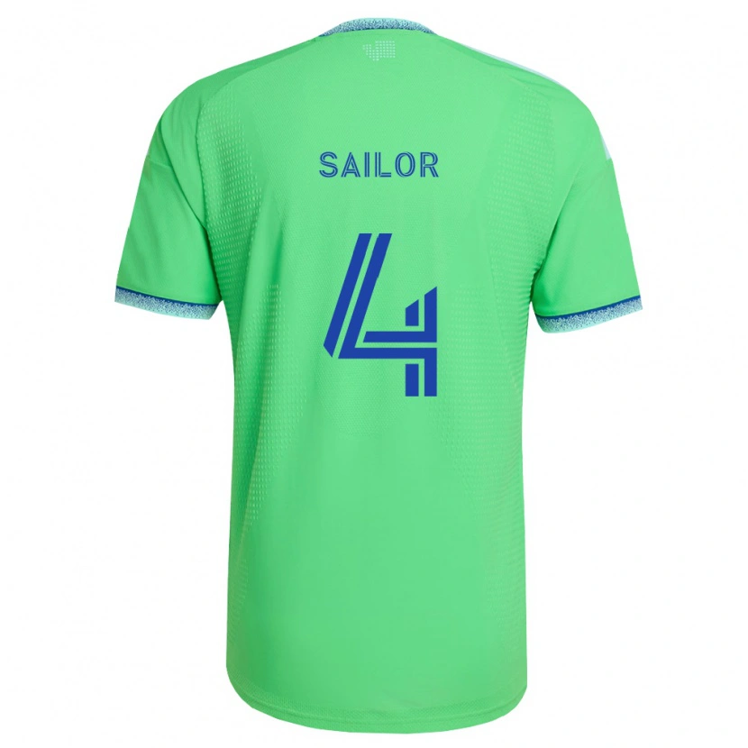 Danxen Herren Ryan Sailor #4 Grün Hellblau Heimtrikot Trikot 2026/27 T-Shirt Österreich