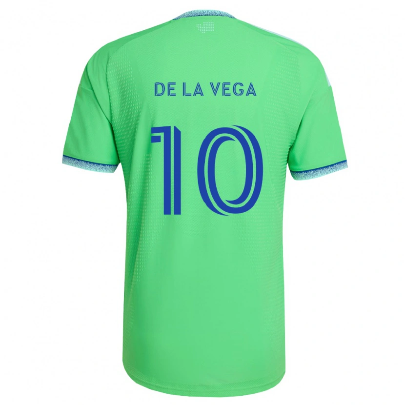 Danxen Herren Pedro De La Vega #10 Grün Hellblau Heimtrikot Trikot 2026/27 T-Shirt Österreich
