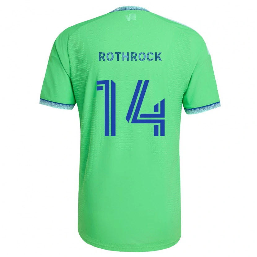 Danxen Herren Paul Rothrock #14 Grün Hellblau Heimtrikot Trikot 2026/27 T-Shirt Österreich