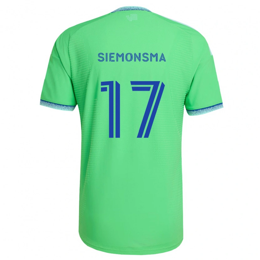 Danxen Herren Sianna Siemonsma #17 Grün Hellblau Heimtrikot Trikot 2026/27 T-Shirt Österreich