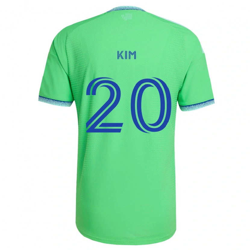 Danxen Herren Kee-Hee Kim #20 Grün Hellblau Heimtrikot Trikot 2026/27 T-Shirt Österreich