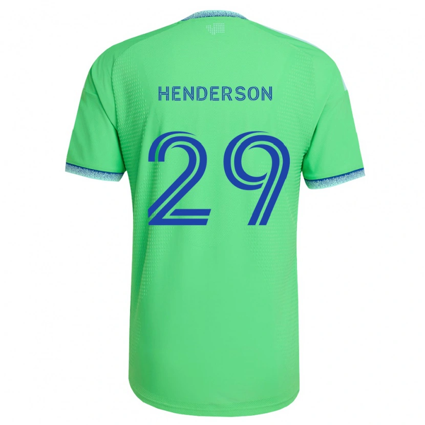 Danxen Herren Anna Henderson #29 Grün Hellblau Heimtrikot Trikot 2026/27 T-Shirt Österreich