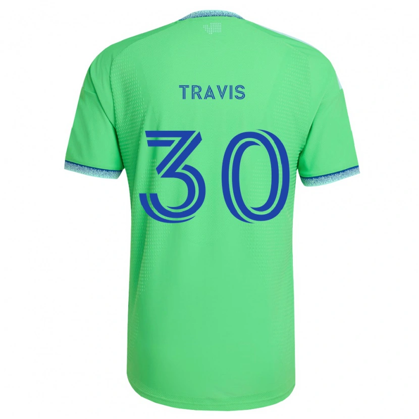 Danxen Herren Riley Travis #30 Grün Hellblau Heimtrikot Trikot 2026/27 T-Shirt Österreich