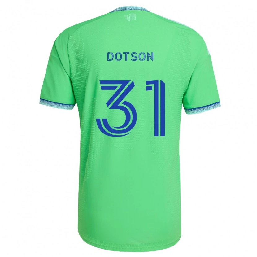 Danxen Herren Hassani Dotson #31 Grün Hellblau Heimtrikot Trikot 2026/27 T-Shirt Österreich