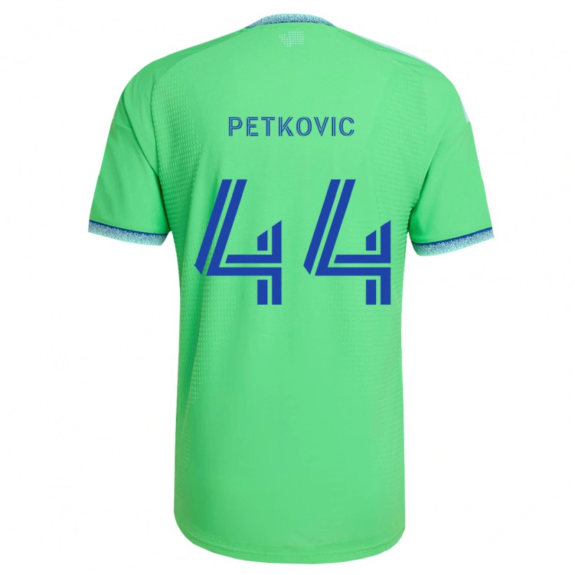Danxen Herren Nikola Petković #44 Grün Hellblau Heimtrikot Trikot 2026/27 T-Shirt Österreich