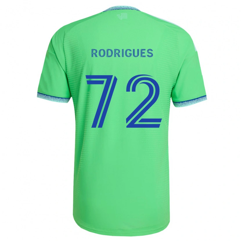 Danxen Herren Braudílio Rodrigues #72 Grün Hellblau Heimtrikot Trikot 2026/27 T-Shirt Österreich