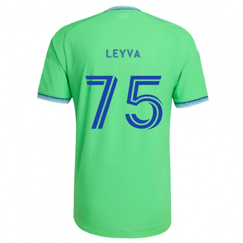 Danxen Herren Danny Leyva #75 Grün Hellblau Heimtrikot Trikot 2026/27 T-Shirt Österreich