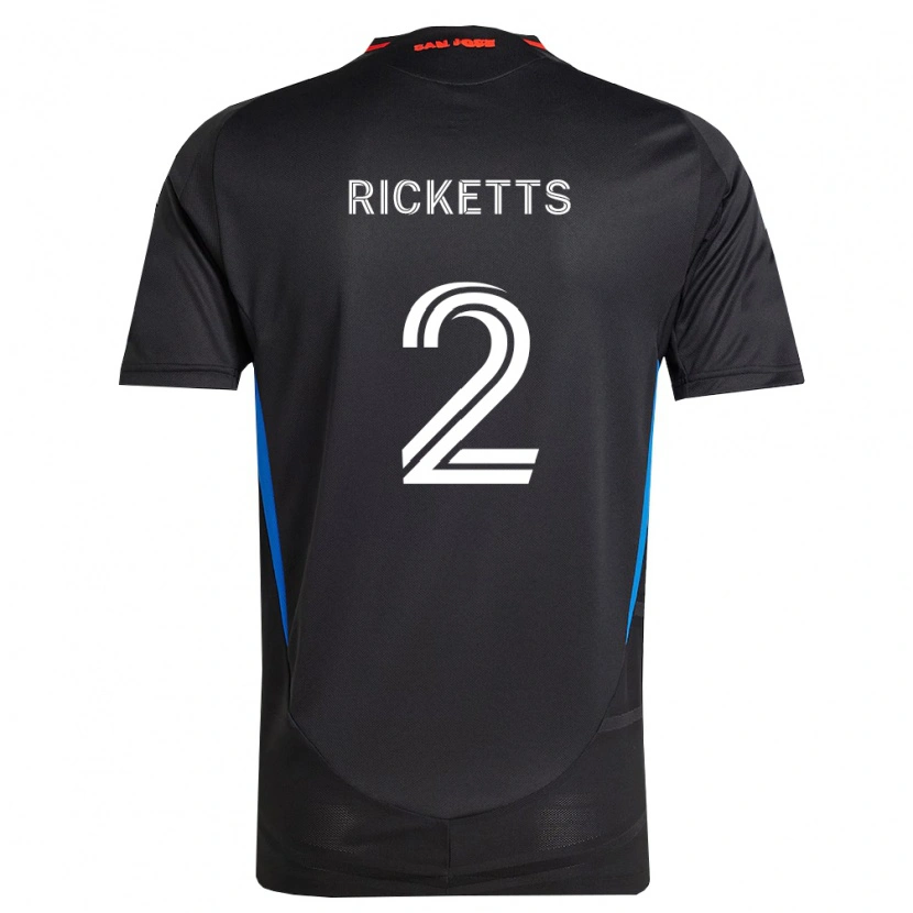 Danxen Herren Jamar Ricketts #2 Blau Weiß Schwarz Heimtrikot Trikot 2026/27 T-Shirt Österreich