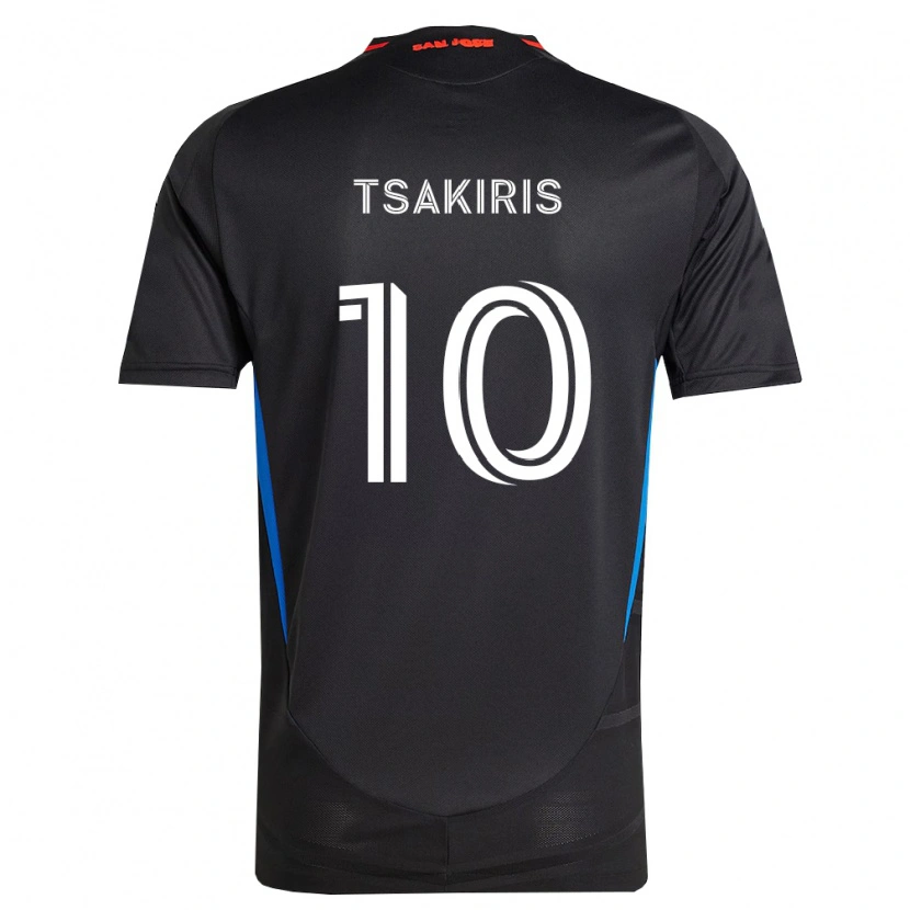 Danxen Herren Niko Tsakiris #10 Blau Weiß Schwarz Heimtrikot Trikot 2026/27 T-Shirt Österreich