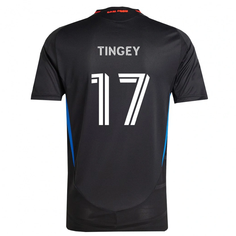 Danxen Herren Keegan Tingey #17 Blau Weiß Schwarz Heimtrikot Trikot 2026/27 T-Shirt Österreich