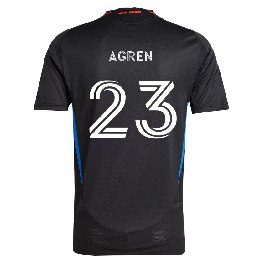 Danxen Herren Oskar Agren #23 Blau Weiß Schwarz Heimtrikot Trikot 2026/27 T-Shirt Österreich