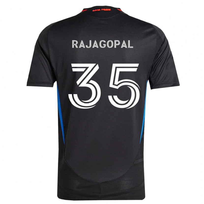 Danxen Herren Rohan Rajagopal #35 Blau Weiß Schwarz Heimtrikot Trikot 2026/27 T-Shirt Österreich