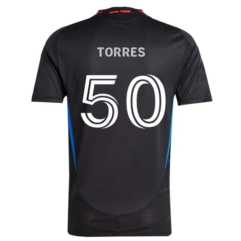 Danxen Herren Jorge Torres #50 Blau Weiß Schwarz Heimtrikot Trikot 2026/27 T-Shirt Österreich