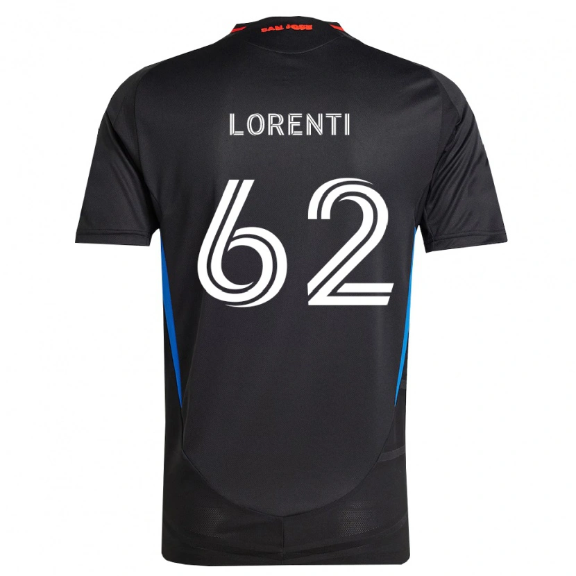 Danxen Herren Dominic Lorenti #62 Blau Weiß Schwarz Heimtrikot Trikot 2026/27 T-Shirt Österreich