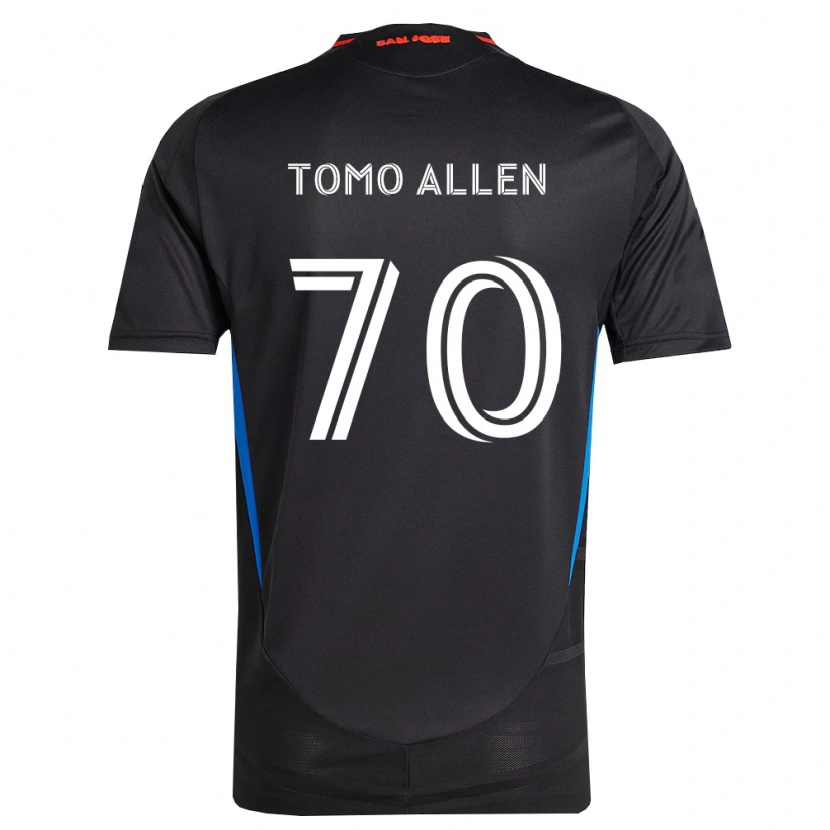 Danxen Herren Tomo Allen #70 Blau Weiß Schwarz Heimtrikot Trikot 2026/27 T-Shirt Österreich
