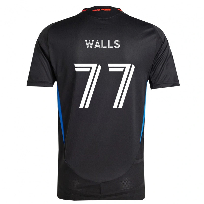 Danxen Herren Casey Walls #77 Blau Weiß Schwarz Heimtrikot Trikot 2026/27 T-Shirt Österreich