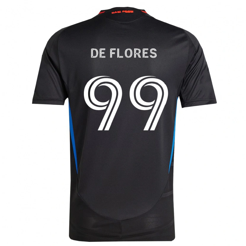 Danxen Herren Shane De Flores #99 Blau Weiß Schwarz Heimtrikot Trikot 2026/27 T-Shirt Österreich