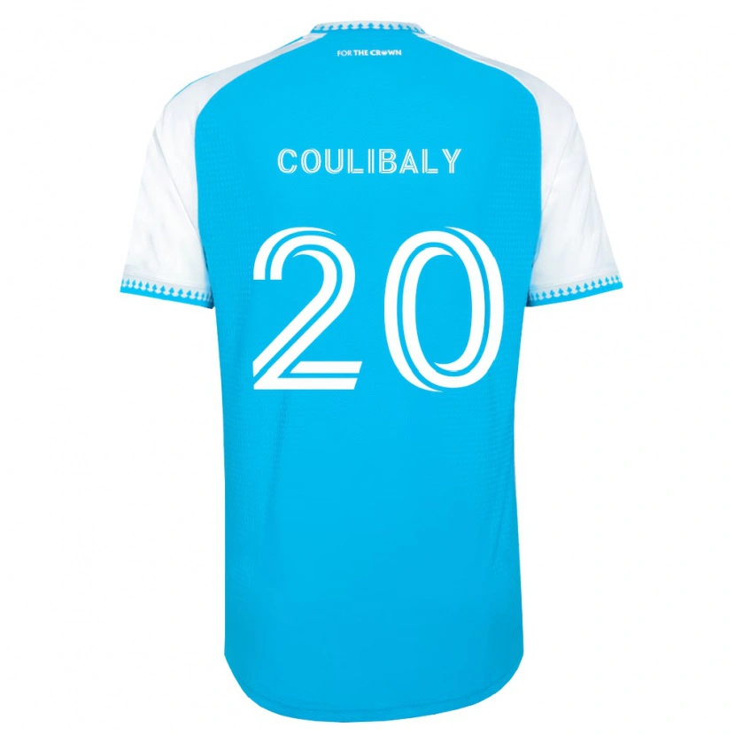 Danxen Herren Baye Coulibaly #20 Himmelblau Weiß Schwarz Heimtrikot Trikot 2026/27 T-Shirt Österreich