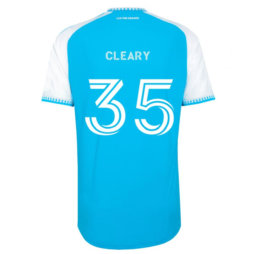 Danxen Herren Will Cleary #35 Himmelblau Weiß Schwarz Heimtrikot Trikot 2026/27 T-Shirt Österreich
