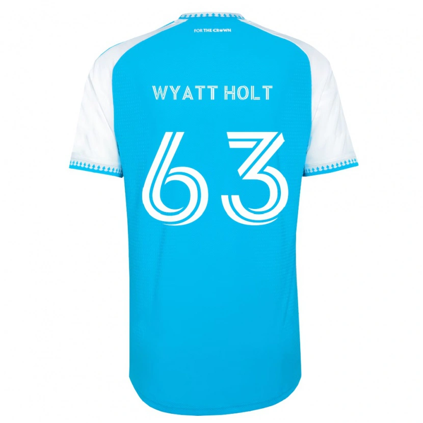 Danxen Herren Wyatt Holt #63 Himmelblau Weiß Schwarz Heimtrikot Trikot 2026/27 T-Shirt Österreich