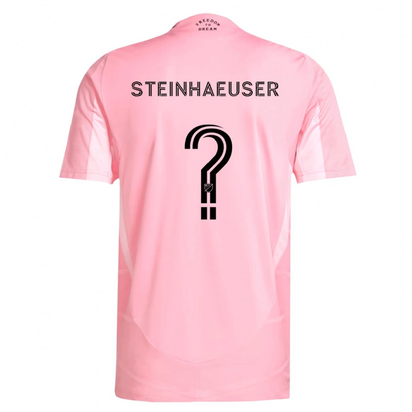 Danxen Herren Marcus Steinhaeuser #0 Pink Schwarz Heimtrikot Trikot 2026/27 T-Shirt Österreich