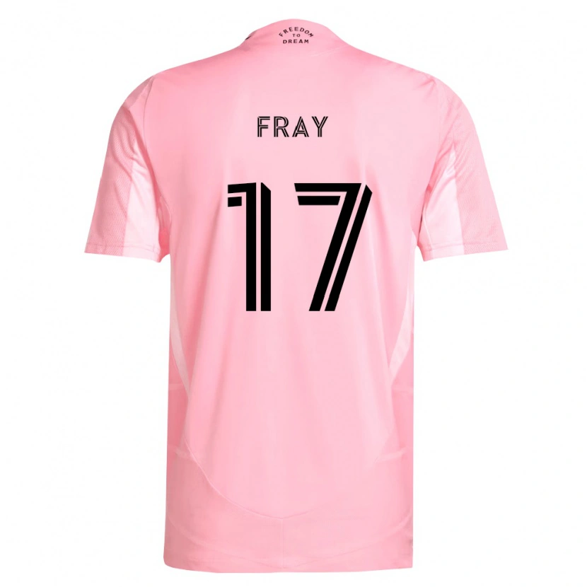 Danxen Herren Ian Fray #17 Pink Schwarz Heimtrikot Trikot 2026/27 T-Shirt Österreich