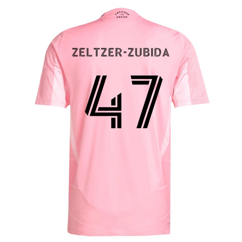 Danxen Herren Idoh Zeltzer-Zubida #47 Pink Schwarz Heimtrikot Trikot 2026/27 T-Shirt Österreich
