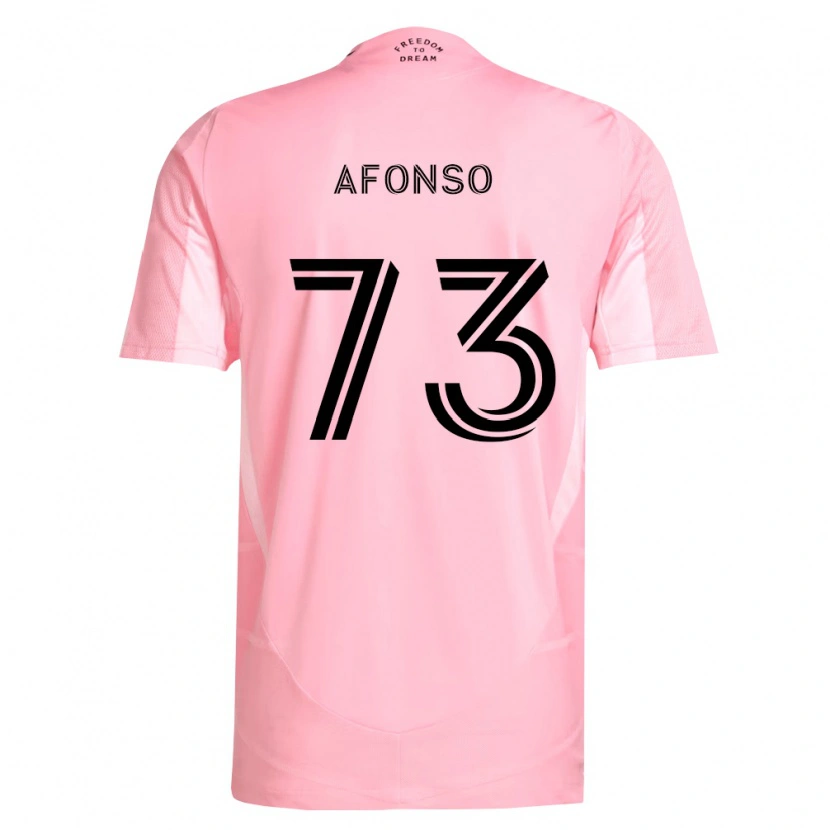 Danxen Herren Leo Afonso #73 Pink Schwarz Heimtrikot Trikot 2026/27 T-Shirt Österreich