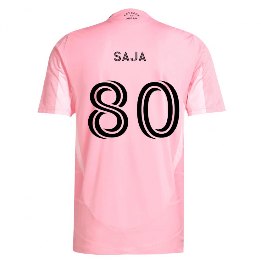 Danxen Herren Mateo Saja #80 Pink Schwarz Heimtrikot Trikot 2026/27 T-Shirt Österreich