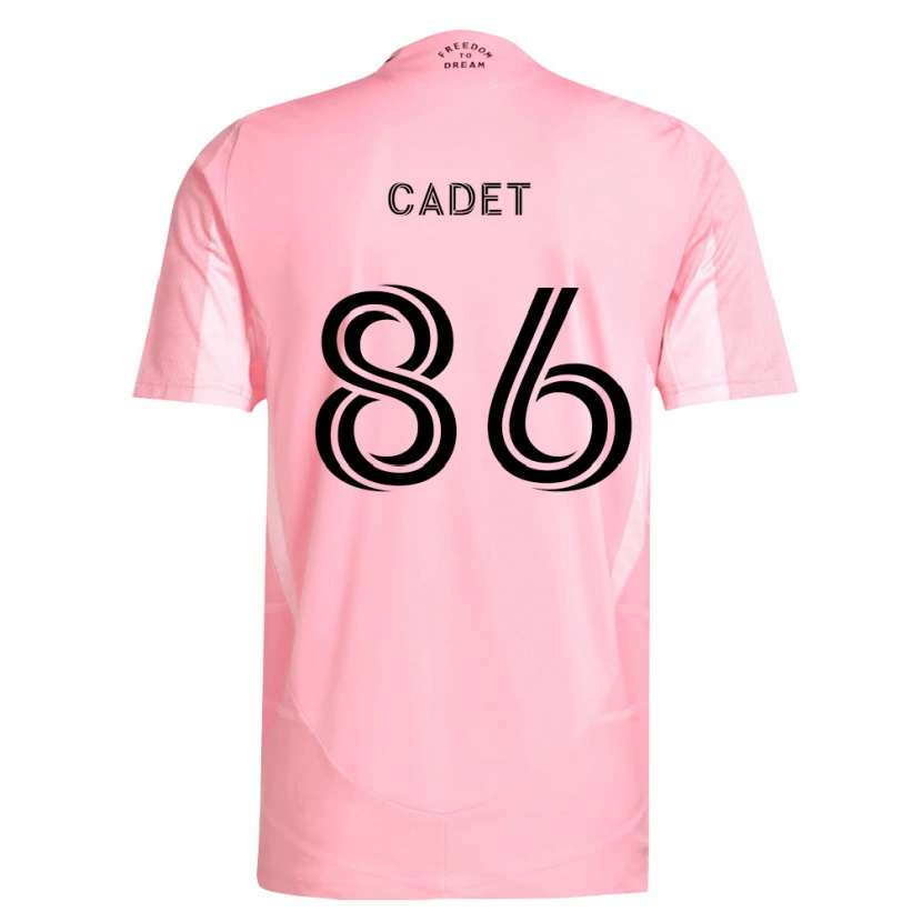 Danxen Herren Zidane Cadet #86 Pink Schwarz Heimtrikot Trikot 2026/27 T-Shirt Österreich