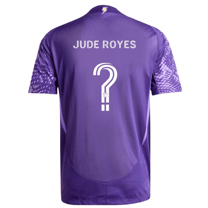 Danxen Herren Jude Royes #0 Violett Weiß Heimtrikot Trikot 2026/27 T-Shirt Österreich
