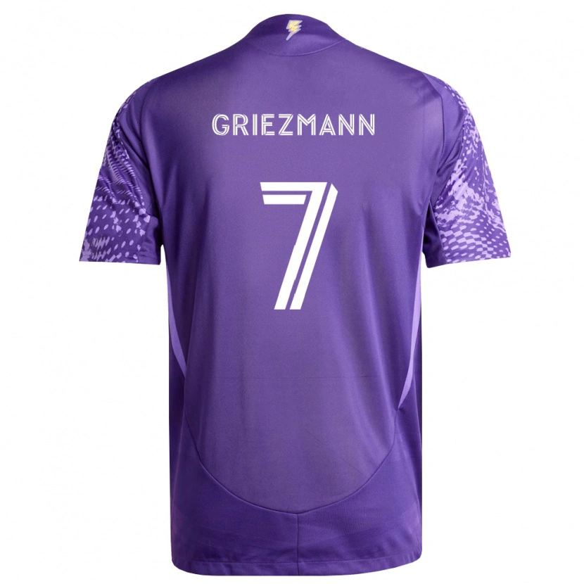 Danxen Herren Antoine Griezmann #7 Violett Weiß Heimtrikot Trikot 2026/27 T-Shirt Österreich