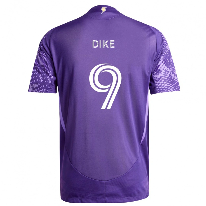 Danxen Herren Daryl Dike #9 Violett Weiß Heimtrikot Trikot 2026/27 T-Shirt Österreich