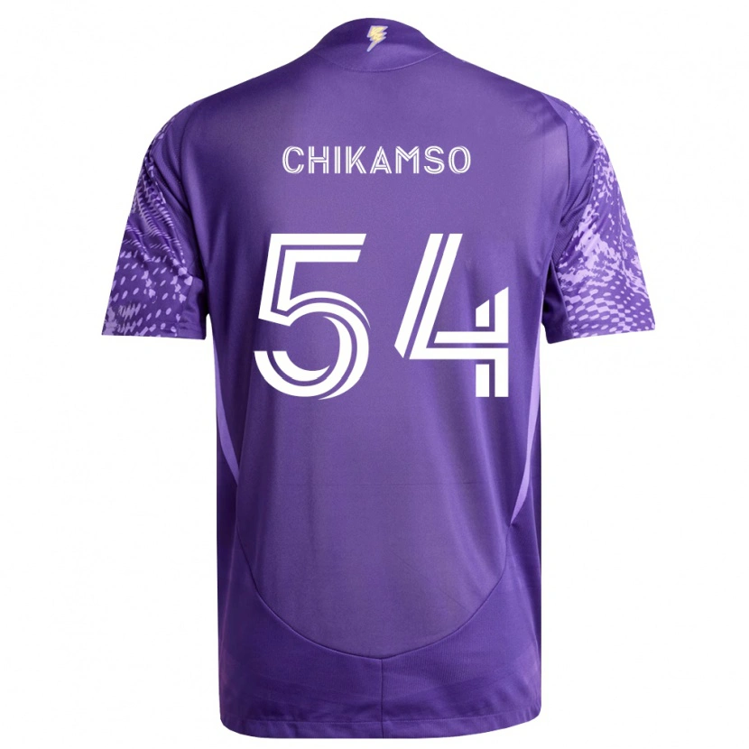 Danxen Herren Albright Chikamso #54 Violett Weiß Heimtrikot Trikot 2026/27 T-Shirt Österreich
