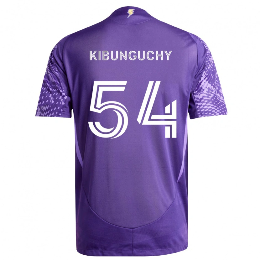 Danxen Herren Nabi Kibunguchy #54 Violett Weiß Heimtrikot Trikot 2026/27 T-Shirt Österreich