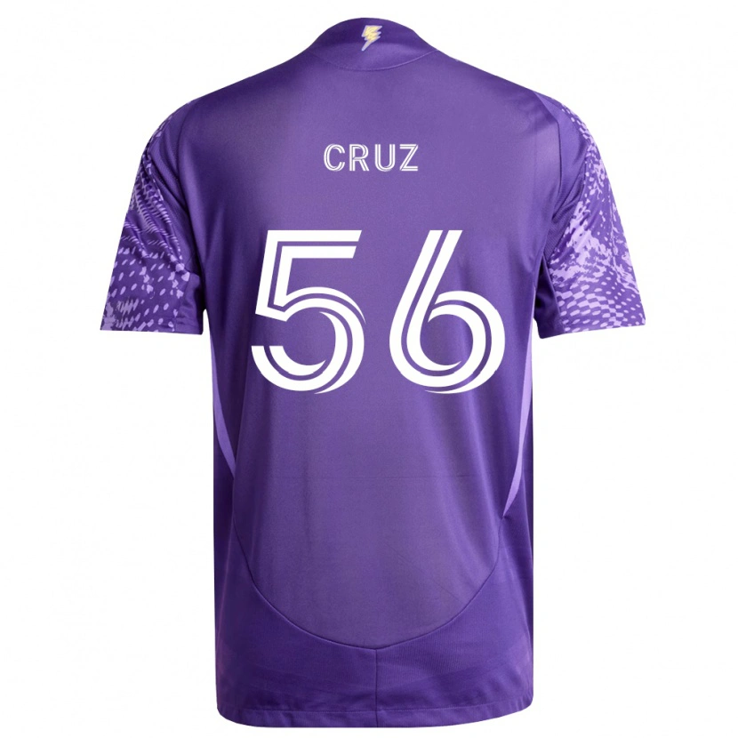 Danxen Herren Pedro Cruz #56 Violett Weiß Heimtrikot Trikot 2026/27 T-Shirt Österreich
