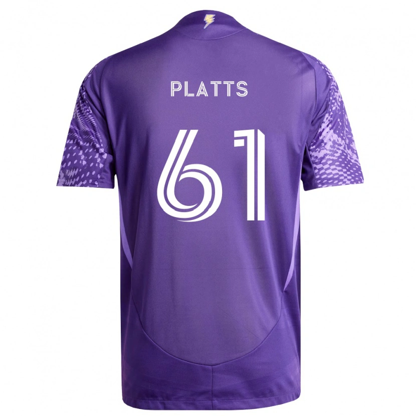 Danxen Herren Jackson Platts #61 Violett Weiß Heimtrikot Trikot 2026/27 T-Shirt Österreich