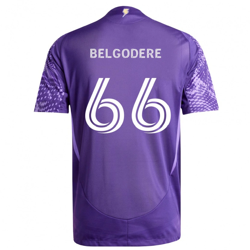 Danxen Herren Matthew Belgodere #66 Violett Weiß Heimtrikot Trikot 2026/27 T-Shirt Österreich