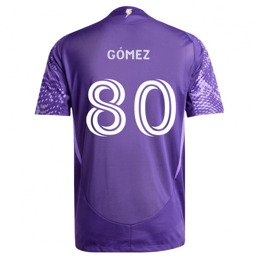 Danxen Herren Ignacio Gómez #80 Violett Weiß Heimtrikot Trikot 2026/27 T-Shirt Österreich