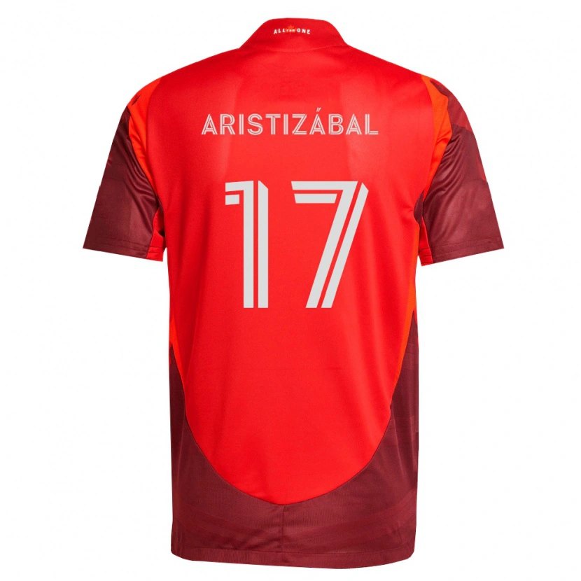 Danxen Herren Emilio Aristizábal #17 Burgund Rot Heimtrikot Trikot 2026/27 T-Shirt Österreich