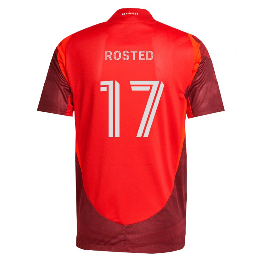Danxen Herren Sigurd Rosted #17 Burgund Rot Heimtrikot Trikot 2026/27 T-Shirt Österreich